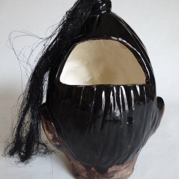 NEW LE #50 2013 LIFESIZE BEETLEJUICE SHRUNKEN HEAD CERAMIC TIKI MUG - Picture 6 of 10